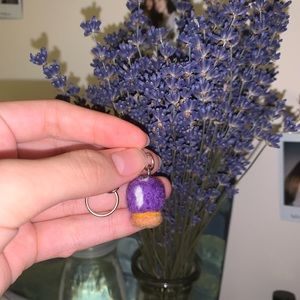 crystal ball keychain